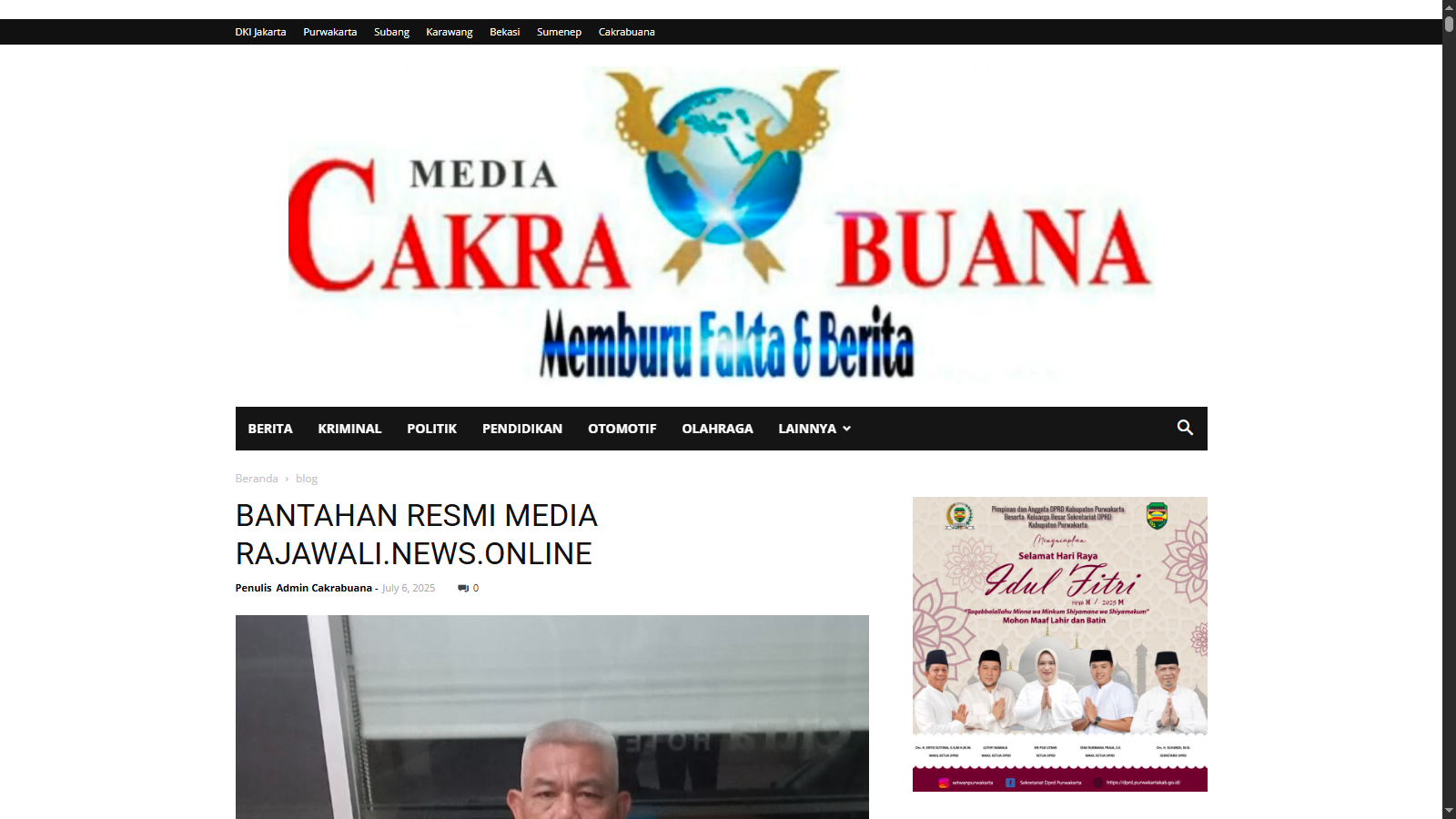 Media mediacakrabuana.id