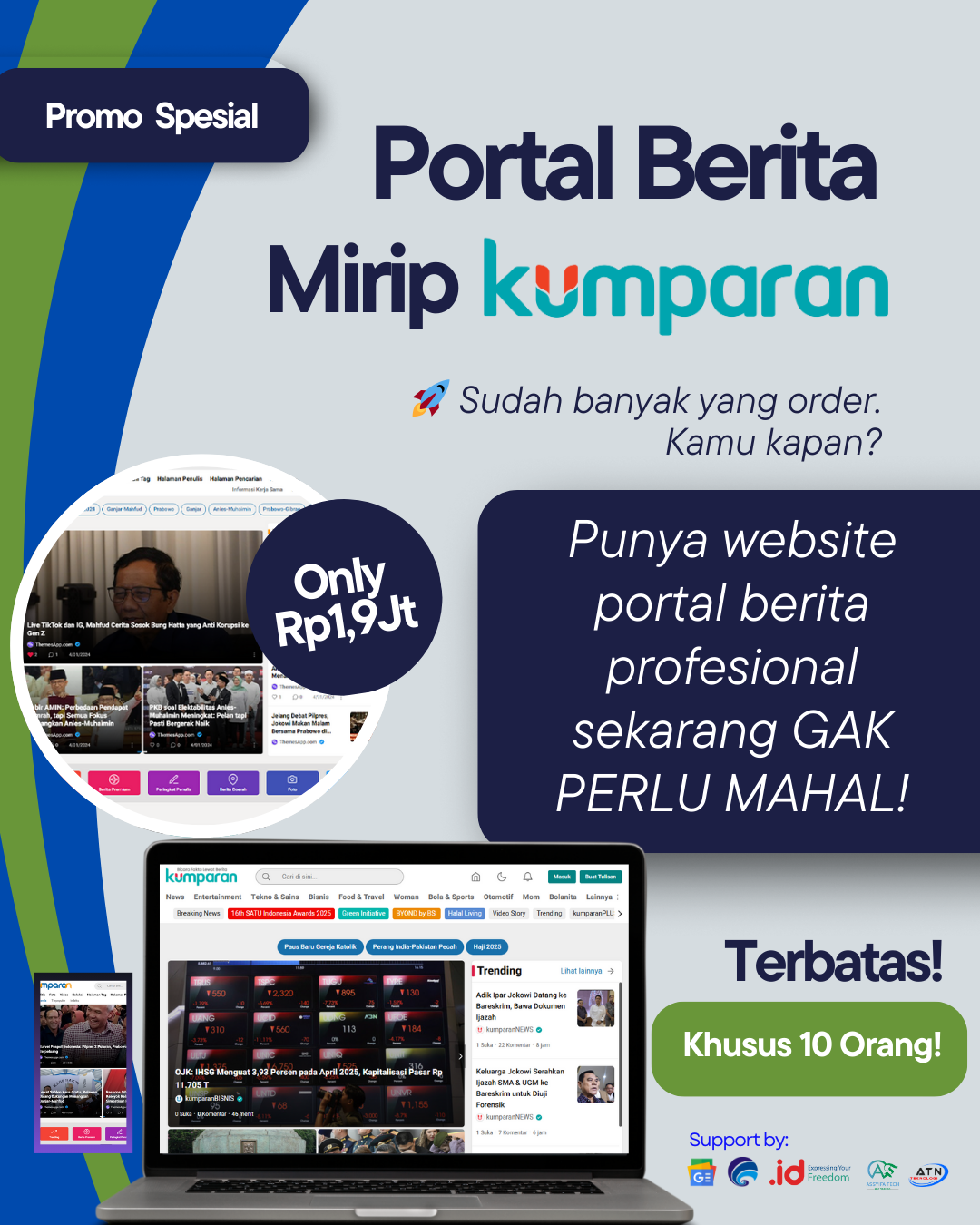 Portal Berita Mirip Kumparan
